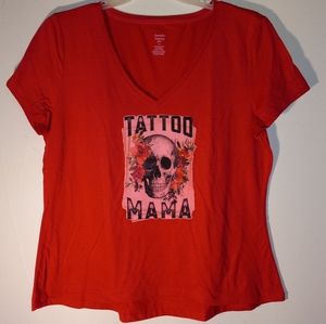 Tattoo Mama Pink 2XL Tshirt